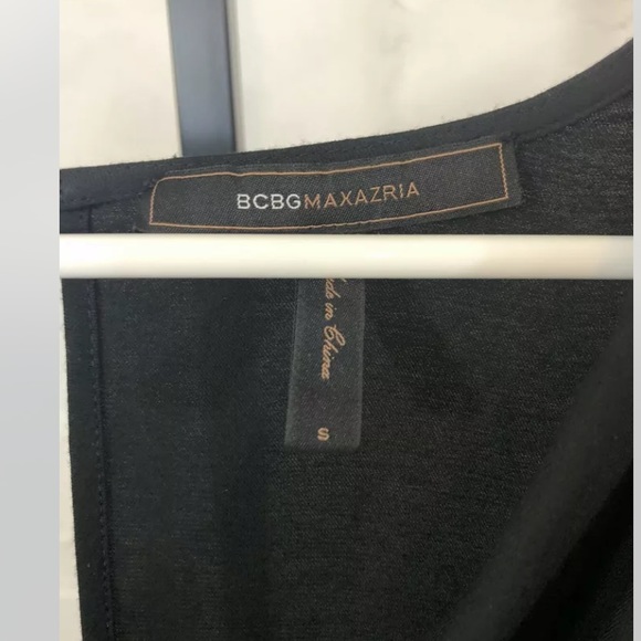 BCBGMAXAZRIA Vanda Cowl Neck Romper S Black - Picture 10 of 10